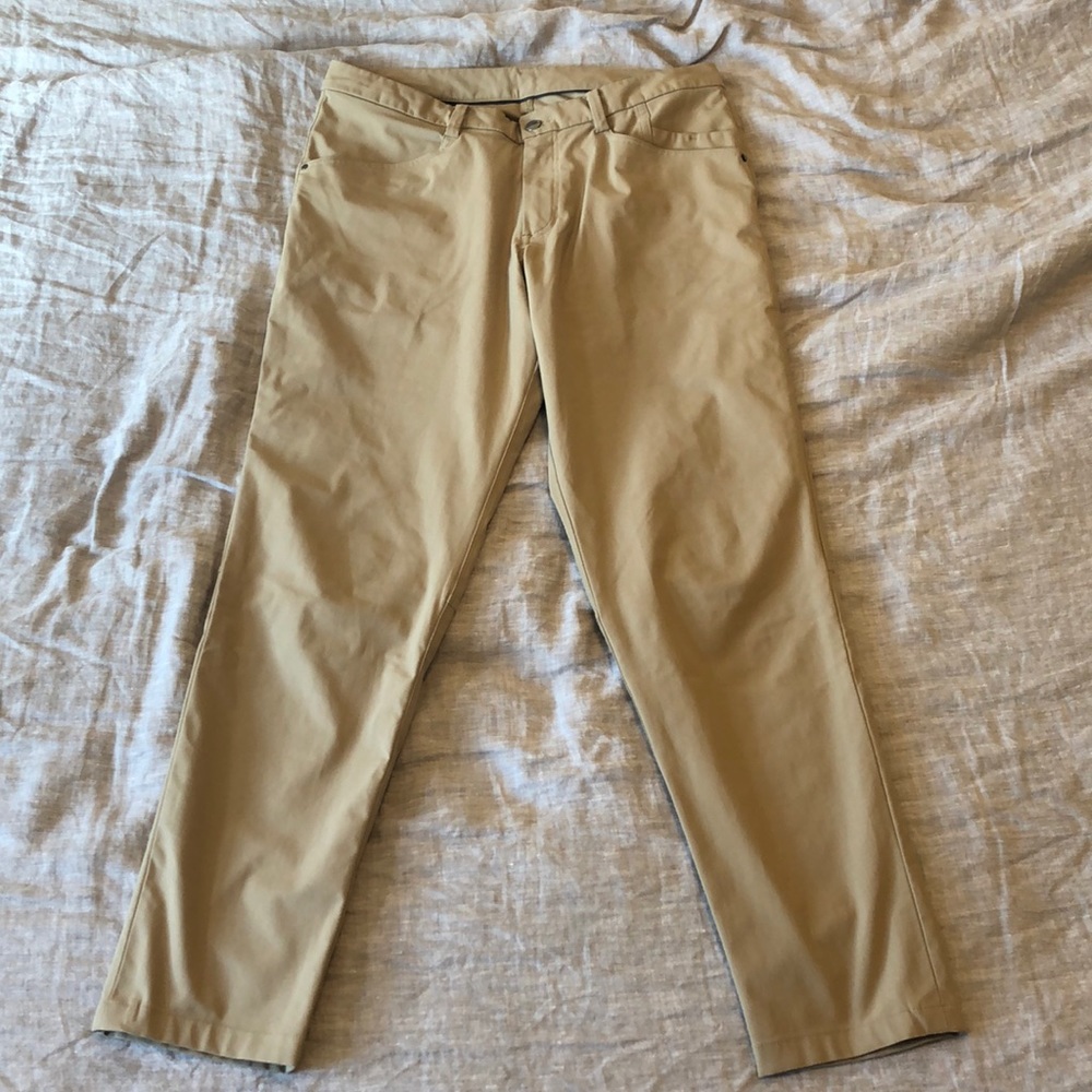 Khaki Lululemon Pants